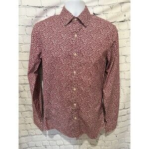 MICHAEL KORS Men’s Long Sleeve Trim Stretch Dress Shirt Size Small